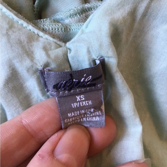 XS Romper & Velvet Peplum Tank Lot - Picture 4 of 16